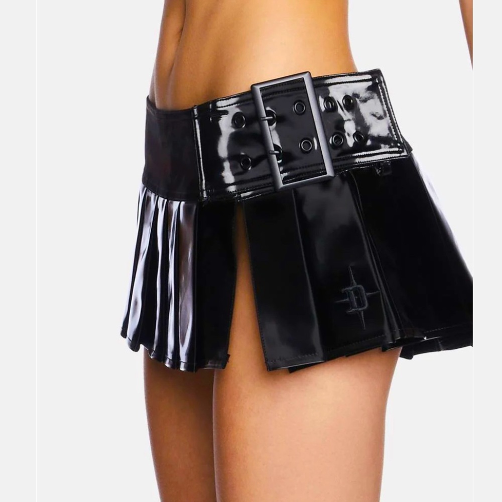 Dolls Kill micro mini skirt